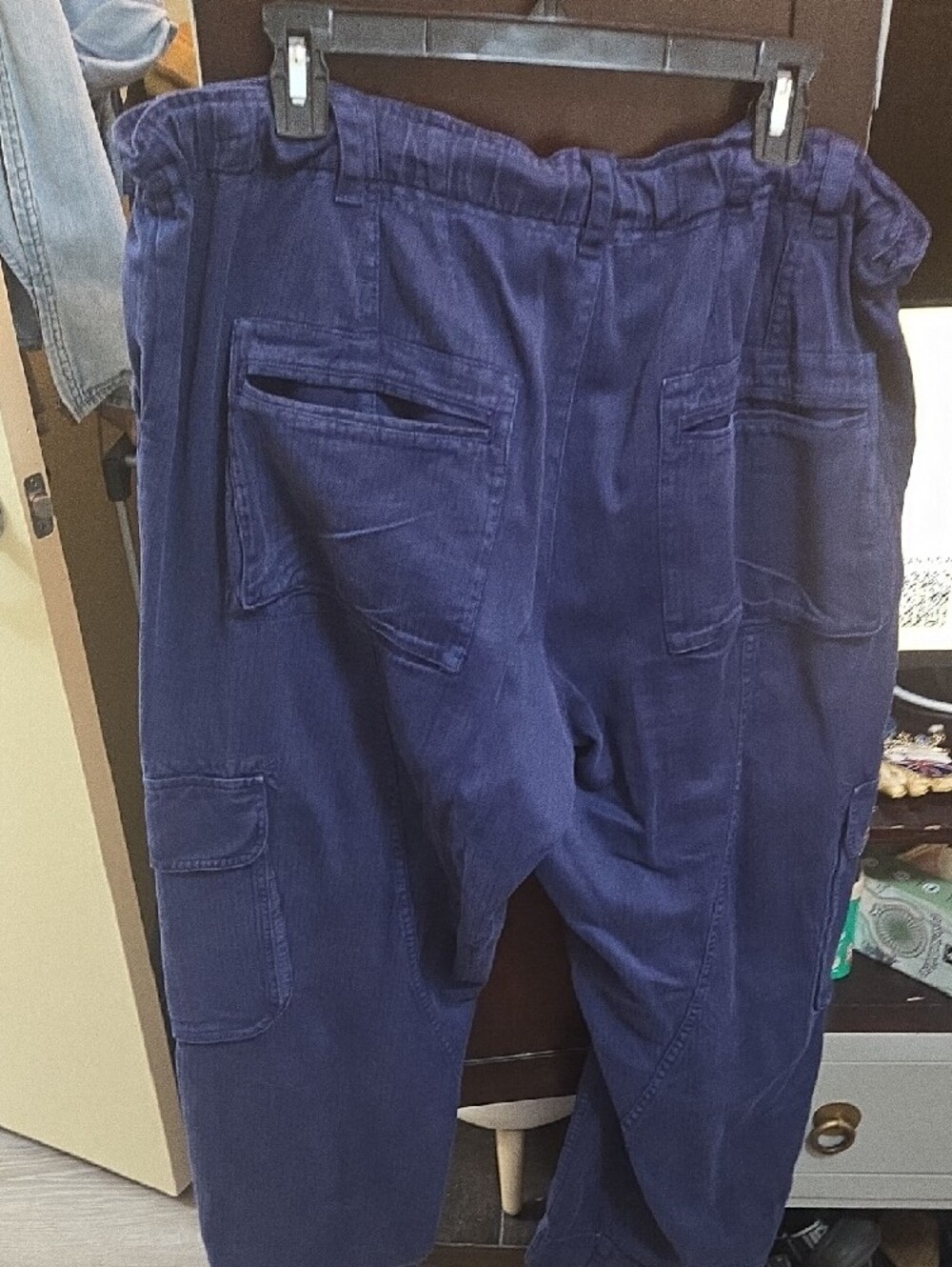 Free People Navy Blue Utility Pants - Picture 7 of 10